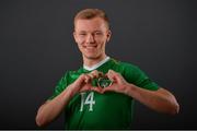 22 March 2019; Jamie Lennon during Republic of Ireland U21 Squad Portraits at Johnstown House Hotel in Enfield, Co. Meath. Photo by Sam Barnes/Sportsfile