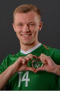 22 March 2019; Jamie Lennon during Republic of Ireland U21 Squad Portraits at Johnstown House Hotel in Enfield, Co. Meath. Photo by Sam Barnes/Sportsfile
