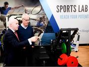 28 February 2020; Republic of Ireland manager Mick McCarthy and Michael Cullen, CEO of Beacon Hospital, during the launch of new Sports Lab at the Beacon Hospital in Sandyford, Dublin. Photo by Stephen McCarthy/Sportsfile