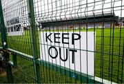 13 March 2020; A general view of Dalymount Park, home of Bohemian Football Club. Following directives from the Irish Government and the Department of Health the majority of the country's sporting associations have suspended all activity until March 29, in an effort to contain the spread of the Coronavirus (COVID-19). Photo by Stephen McCarthy/Sportsfile