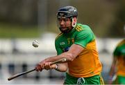 8 March 2020; Michael Donoghue of Donegal during the Allianz Hurling League Round 3A Final match between Armagh and Donegal at Páirc Éire Óg in Carrickmore, Tyrone. Photo by Oliver McVeigh/Sportsfile