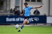 26 February 2020; Jules Fenelon of St Michael's College during the Bank of Ireland Leinster Schools Junior Cup Second Round match between St Michael’s College and Newbridge College at Energia Park in Dublin. Photo by Piaras Ó Mídheach/Sportsfile