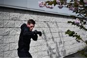 24 April 2020; Irish champion boxer Gary Cully during a training session at Unit 3 Health and Fitness gym in Naas, Kildare. Photo by David Fitzgerald/Sportsfile