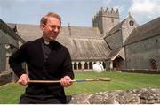 8 May 1995; Tipperary Senior Hurling manager Fr. Tom Fogarty poses for a portrait at Holycross Abbey in Holycross, Tipperary. Photo by David Maher/Sportsfile