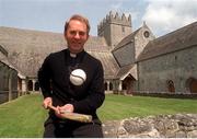 8 May 1995; Tipperary Senior Hurling manager Fr. Tom Fogarty poses for a portrait at Holycross Abbey in Holycross, Tipperary. Photo by David Maher/Sportsfile