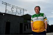 9 May 2020; Legendary Offaly supporter Mick McDonagh, from Tullamore, pictured outside Bord na Mona O’Connor Park on the afternoon of the Leinster GAA Football Senior Championship Round 1 match between Carlow and Offaly at Bord na Mona O’Connor Park in Tullamore, Offaly. This weekend, May 9 and 10, was due to be the first weekend of games in Ireland of the GAA All-Ireland Senior Championship, beginning with provincial matches, which have been postponed following directives from the Irish Government and the Department of Health in an effort to contain the spread of the Coronavirus (COVID-19). The GAA have stated that no inter-county games will take place before October 2020. Photo by Sam Barnes/Sportsfile