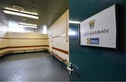 10 May 2020; A general view of the Wexford dressing room inside Chadwicks Wexford Park on the afternoon of the Leinster GAA Football Senior Championship Round 1 match between Wexford and Wicklow at Chadwicks Wexford Park in Wexford. This weekend, May 9 and 10, was due to be the first weekend of games in Ireland of the GAA All-Ireland Senior Championship, beginning with provincial matches, which have been postponed following directives from the Irish Government and the Department of Health in an effort to contain the spread of the Coronavirus (COVID-19). The GAA have stated that no inter-county games will take place before October 2020. Photo by Seb Daly/Sportsfile