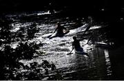 10 June 2020; Members of Kilcullen Canoe Club during a training session at Kilcullen Canoe Club in Kilcullen, Kildare. Under government guidelines, groups of up to 15 people can meet for outdoor sporting activities under the Irish Government’s Roadmap for Reopening of Society and Business following strict protocols of social distancing and hand sanitisation among others allowing it to return in a phased manner, having been suspended from March 25 due to the Irish Government's efforts to contain the spread of the Coronavirus (COVID-19) pandemic. Photo by Ramsey Cardy/Sportsfile