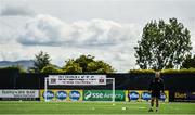 10 June 2020; First team coach John Gill during a Dundalk training session at Oriel Park in Dundalk, Louth. Following approval from the Football Association of Ireland and the Irish Government, the four European qualified SSE Airtricity League teams resumed collective training. On March 12, the FAI announced the cessation of all football under their jurisdiction upon directives from the Irish Government, the Department of Health and UEFA, due to the outbreak of the Coronavirus (COVID-19) pandemic. Photo by Ben McShane/Sportsfile