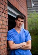 7 June 2020; Irish Olympic rower Philip Doyle, who works as a doctor, poses for a portrait at his home in Banbridge, Down, while adhering to the guidelines of social distancing. Following directives from the Irish and British Governments, the majority of sporting associations have suspended all organised sporting activity in an effort to contain the spread of the Coronavirus (COVID-19) pandemic. Photo by Ramsey Cardy/Sportsfile