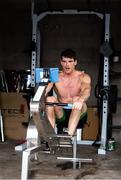 7 June 2020; Irish Olympic rower Philip Doyle during a training session at his home in Banbridge, Down, while adhering to the guidelines of social distancing. Following directives from the Irish and British Governments, the majority of sporting associations have suspended all organised sporting activity in an effort to contain the spread of the Coronavirus (COVID-19) pandemic. Photo by Ramsey Cardy/Sportsfile