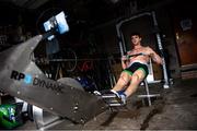 7 June 2020; Irish Olympic rower Philip Doyle during a training session at his home in Banbridge, Down, while adhering to the guidelines of social distancing. Following directives from the Irish and British Governments, the majority of sporting associations have suspended all organised sporting activity in an effort to contain the spread of the Coronavirus (COVID-19) pandemic. Photo by Ramsey Cardy/Sportsfile