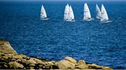 15 June 2020; A general view during an Irish Sailing high performance squad training session at Dun Laoghaire in Dublin. Many sports have been allowed to resume training and open training facilities from June 8 under the Irish Government’s Roadmap for Reopening of Society and Business following strict protocols of social distancing and hand sanitisation among other measures allowing it to return in a phased manner, having been suspended since March due to the Irish Government's efforts to contain the spread of the Coronavirus (COVID-19) pandemic. Photo by David Fitzgerald/Sportsfile