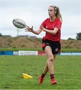 17 July 2020; Jane O'Reilly in action during a Tullamore Women's RFC Squad Training Session. Ahead of the Contact Rugby Stage of the IRFU’s Return to Rugby Guidelines commencing on Monday 20th July, the Tullamore women's squad returned to non-contact training this week at Tullamore Rugby Football Club in Tullamore, Offaly. The Contact Rugby Stage will also see the relaunch of the Bank of Ireland Leinster Rugby Summer Camps in 21 venues across the province. Photo by Matt Browne/Sportsfile