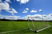 18 July 2020; A general view of goalposts ahead of the Leinster Senior League Division 3A match between St. Mochta's FC and Spartak Dynamo FC at Porterstown Park in Dublin. Photo by Ramsey Cardy/Sportsfile