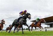 19 July 2020; Sonaiyla, centre, with Billy Lee up, on their way to winning the Manguard Plus Summer Fillies Handicap at The Curragh Racecourse in Kildare. Racing remains behind closed doors to the public under guidelines of the Irish Government in an effort to contain the spread of the Coronavirus (COVID-19) pandemic. Photo by Seb Daly/Sportsfile