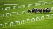 19 July 2020; A view of the field during the Evoke.ie Handicap at The Curragh Racecourse in Kildare. Racing remains behind closed doors to the public under guidelines of the Irish Government in an effort to contain the spread of the Coronavirus (COVID-19) pandemic. Photo by Seb Daly/Sportsfile