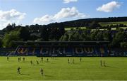 19 July 2020; A general view during the Wicklow County Senior Football Championship Round 1 match between Rathnew and Bray at Joule Park in Aughrim, Wicklow. Competitive GAA matches have been approved to return following the guidelines of Phase 3 of the Irish Government’s Roadmap for Reopening of Society and Business and protocols set down by the GAA governing authorities. With games having been suspended since March, competitive games can take place with updated protocols including a limit of 200 individuals at any one outdoor event, including players, officials and a limited number of spectators, with social distancing, hand sanitisation and face masks being worn by those in attendance among other measures in an effort to contain the spread of the Coronavirus (COVID-19) pandemic. Photo by David Fitzgerald/Sportsfile