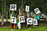 21 July 2020; Republic of Ireland supporters gather at the Walkinstown Roundabout in Dublin as a mark of respect to the passing of former Republic of Ireland manager Jack Charlton, who lead the Republic of Ireland team to their first major finals at UEFA Euro 1988, and subsequently the FIFA World Cup 1990, in Italy, and the FIFA World Cup 1994, in USA.  Photo by Seb Daly/Sportsfile