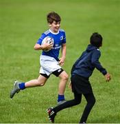 21 July 2020; 11 year old James Charleton during the Bank of Ireland Leinster Rugby Summer Camp at Longford RFC in Lisbrack, Longford. Photo by Ramsey Cardy/Sportsfile