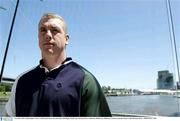 7 November 2003; Ireland flanker Victor Costello pictured near the team hotel. 2003 Rugby World Cup, Irish team Press Conference, Holiday Inn, Melbourne, Victoria, Australia. Picture credit; Brendan Moran / SPORTSFILE