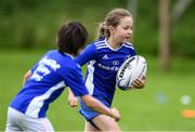 29 July 2020; Grace Sheridan in action during the Bank of Ireland Leinster Rugby Summer Camp at Clondalkin RFC in Dublin. Photo by Matt Browne/Sportsfile
