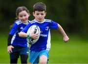 29 July 2020; Briain Ross Byrne, age 7, in action during the Bank of Ireland Leinster Rugby Summer Camp at Clondalkin RFC in Dublin. Photo by Matt Browne/Sportsfile