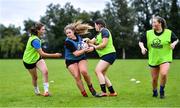 30 July 2020; Eve Tarpey in possession during a Leinster U18 Girls Squad Training session at Cill Dara RFC in Kildare. Photo by Piaras Ó Mídheach/Sportsfile