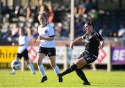 8 August 2020; Orlaith Conlon of Wexford Youths in action against Ally Cahill of Bohemians during the FAI Women's National League match between Wexford Youths and Bohemians at Ferrycarrig Park in Wexford. Photo by Sam Barnes/Sportsfile