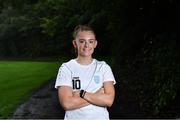 18 August 2020; Katie Malone poses for a portrait before a DLR Waves training session at UCD in Dublin. Photo by Piaras Ó Mídheach/Sportsfile