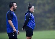 18 August 2020; Coach Aoibh Hall during a DLR Waves training session at UCD in Dublin. Photo by Piaras Ó Mídheach/Sportsfile