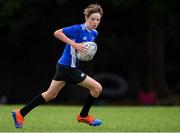 20 August 2020; Tom Murphy, age 11, in action during the Bank of Ireland Leinster Rugby Summer Camp at Greystones in Wicklow. Photo by Matt Browne/Sportsfile