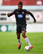 22 August 2020; Nathan Oduwa of Dundalk during the SSE Airtricity League Premier Division match between Sligo Rovers and Dundalk at The Showgrounds in Sligo. Photo by Seb Daly/Sportsfile