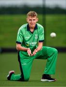 27 August 2020; Jamie Forbes during the Cricket Ireland Clear Currency sponsorship announcement at the High Performance Training Centre on the Sport Ireland Campus in Dublin. Photo by Seb Daly/Sportsfile
