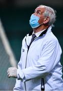 24 July 2020; Umpire John Hurley, wearing a mask, during the Limerick County Senior Hurling Championship Round 1 match between Kilmallock and Na Piarsaigh at LIT Gaelic Grounds in Limerick. GAA matches continue to take place in front of a limited number of people in an effort to contain the spread of the coronavirus (Covid-19) pandemic. Photo by Piaras Ó Mídheach/Sportsfile