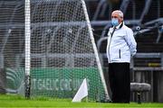 24 July 2020; Umpire John Hurley, wearing a mask, during the Limerick County Senior Hurling Championship Round 1 match between Kilmallock and Na Piarsaigh at LIT Gaelic Grounds in Limerick. GAA matches continue to take place in front of a limited number of people in an effort to contain the spread of the coronavirus (Covid-19) pandemic. Photo by Piaras Ó Mídheach/Sportsfile