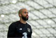 1 September 2020; Darren Randolph during an activation session prior to Republic of Ireland training session at the Sport Ireland National Indoor Arena in Dublin. Photo by Stephen McCarthy/Sportsfile