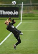 1 September 2020; Caoimhín Kelleher during a Republic of Ireland training session at FAI National Training Centre in Abbotstown, Dublin. Photo by Stephen McCarthy/Sportsfile