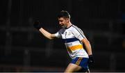 5 September 2020; Thomas Canavan of Errigal Ciaran celebrates after team-mate Odhran Robinson scored their first goal during the Tyrone County Senior Football Championship Semi-Final match between Dungannon Thomas Clarke GAA and Errigal Ciaran at Healy Park in Omagh, Tyrone. Photo by David Fitzgerald/Sportsfile