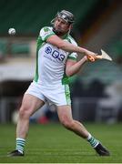 5 September 2020; Andrew Cliffe of Ballybrown during the Limerick County Senior Hurling Championship Quarter-Final match between Ballybrown and Na Piarsaigh at the LIT Gaelic Grounds in Limerick. Photo by Matt Browne/Sportsfile