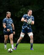 7 September 2020; James Ryan, right, and Andrew Porter during Leinster Rugby squad training session at UCD in Dublin. Photo by Ramsey Cardy/Sportsfile