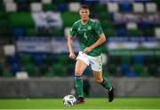 7 September 2020; Daniel Ballard of Northern Ireland during the UEFA Nations League B match between Northern Ireland and Norway at the National Football Stadium at Windsor Park in Belfast. Photo by Stephen McCarthy/Sportsfile