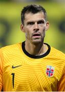 7 September 2020; Rune Almenning Jarstein of Norway during the UEFA Nations League B match between Northern Ireland and Norway at the National Football Stadium at Windsor Park in Belfast. Photo by Stephen McCarthy/Sportsfile