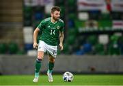 7 September 2020; Stuart Dallas of Northern Ireland during the UEFA Nations League B match between Northern Ireland and Norway at the National Football Stadium at Windsor Park in Belfast. Photo by Stephen McCarthy/Sportsfile