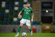 7 September 2020; Stuart Dallas of Northern Ireland during the UEFA Nations League B match between Northern Ireland and Norway at the National Football Stadium at Windsor Park in Belfast. Photo by Stephen McCarthy/Sportsfile