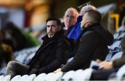 22 September 2020; Shamrock Rovers manager Stephen Bradley in attendance ahead of the SSE Airtricity League First Division match between Drogheda United and Shamrock Rovers II at United Park in Drogheda, Louth. Photo by Ben McShane/Sportsfile