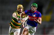 26 September 2020; Robbie O'Flynn of Erin's Own in action against David Noonan of Glen Rovers during the Cork County Premier Senior Hurling Championship Semi-Final match between Glen Rovers and Erins Own at Páirc Ui Chaoimh in Cork. Photo by Eóin Noonan/Sportsfile