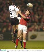 17 January 2004; John Kelly, Munster, in action against Jon Goodridge, Gloucester. Heineken European Cup 2003-2004, Round 4, Pool 5, Munster v Gloucester, Thomond Park, Limerick. Picture credit; Brendan Moran / SPORTSFILE *EDI*