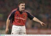 17 January 2004; John Kelly, Munster. Heineken European Cup 2003-2004, Round 4, Pool 5, Munster v Gloucester, Thomond Park, Limerick. Picture credit; Brendan Moran / SPORTSFILE *EDI*