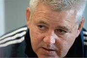 3 July 2013; British & Irish Lions head coach Warren Gatland during the team announcement ahead of their 3rd test match against Australia on Saturday. British & Irish Lions Tour 2013, Team Announcement. Sheraton Hotel, Noosa Heads, Queensland, Australia. Picture credit: Stephen McCarthy / SPORTSFILE